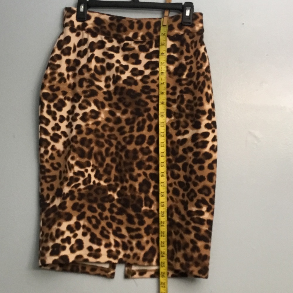 ROAMAN’S Brown and Tan Knee-Length Pencil Skirt for Cocktail